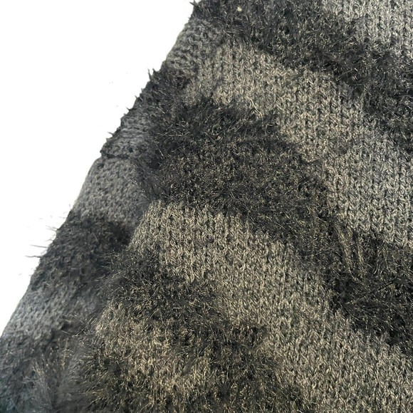 United States Sweaters Open Knit Duster Eyelash Cardigan Sweater Women's Small - Picture 8 of 9